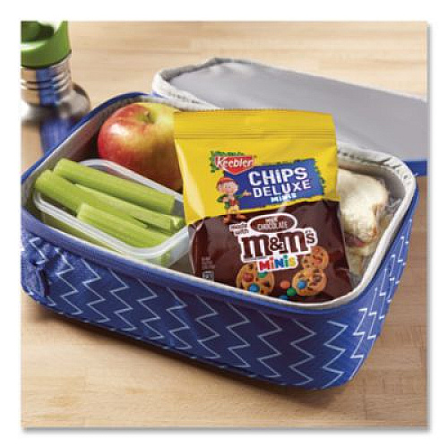 Keebler Mini Cookie Snack Packs, Chocolate Chip/M and Ms, 1.6 oz. Pouch, 30 Pouches/Carton (20900466)