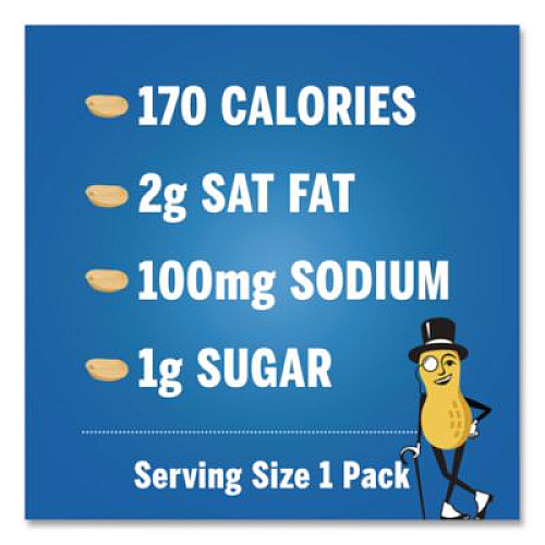 Planters Salted Peanuts, 1 oz Pack, 48/Box (22000760)