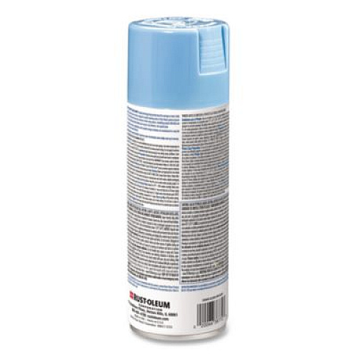 Rust-Oleum Painter's Touch 2X Ultra Cover Spray Paint, Gloss Spa Blue, 12 oz Aerosol Can, 6/Carton (334045)