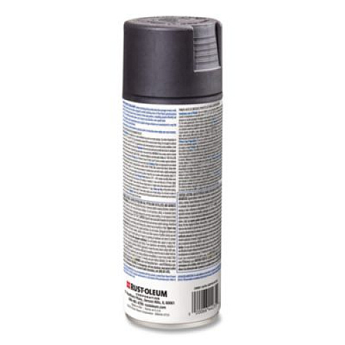Rust-Oleum Painter's Touch 2X Ultra Cover Spray Paint, Satin Canyon Black, 12 oz Aerosol Can, 6/Carton (346951)