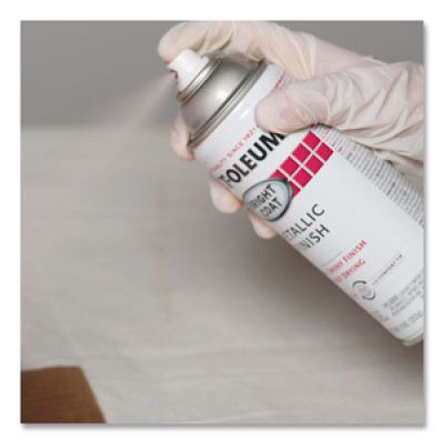 Rust-Oleum Stops Rust Bright Coat Spray Paint, Metallic Aluminum, 11 oz Aerosol Can, 6/Carton (7715830)