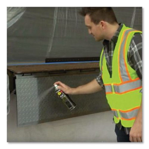 Rust-Oleum Hard Hat High Performance V2100 System Rust Preventive Bright Galvanizing Compound, Gloss Gray, 20 oz Aerosol Can, 6/CT (V2117838)