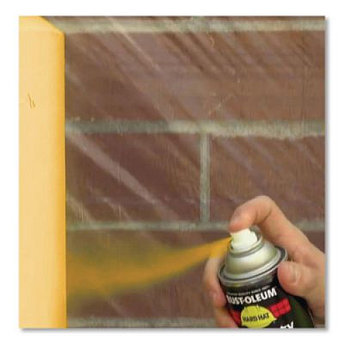 Rust-Oleum Hard Hat High Performance V2100 System Rust Preventive Enamel Spray Paint, Gloss Industrial Yellow, 15 oz Aerosol Can, 6/CT (V2147838)