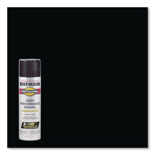 Rust-Oleum Professional Spray Paint, Gloss Gray, 15 oz Aerosol Can, 6/Carton (7579838CT)