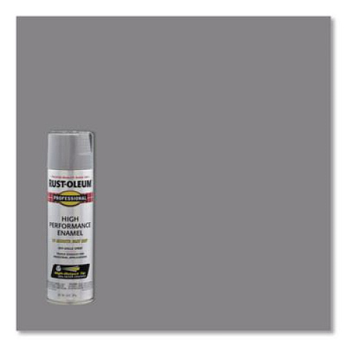 Rust-Oleum Professional Spray Paint, Metallic Aluminum, 14 oz Aerosol Can, 6/Carton (7515838CT)