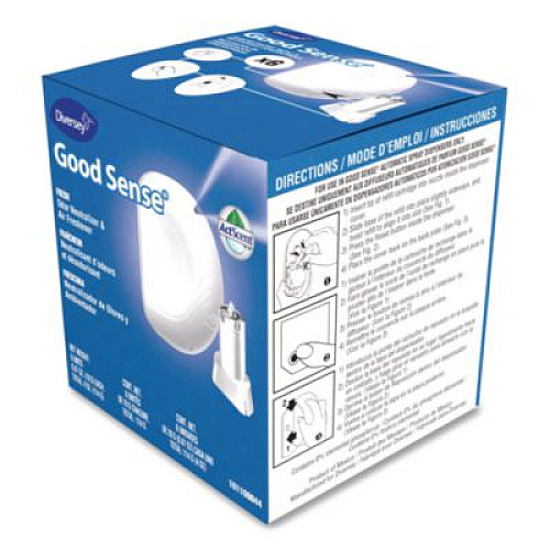Diversey Good Sense Automatic Spray System, Fresh Scent, Yellow, 0.67 oz Cartridge, 12/Carton (101109644)
