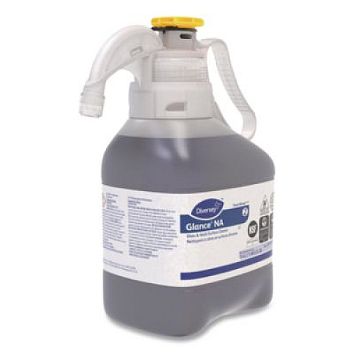Diversey Glance NA Glass and Multi-Surface Cleaner SC, Unscented, 1.4 L SmartDose, 2/Carton (101106662)