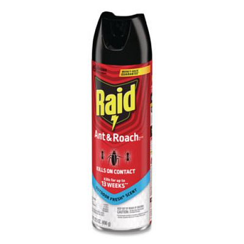 Raid Ant and Roach Killer, 17.5 oz Aerosol Spray, Outdoor Fresh (366000)