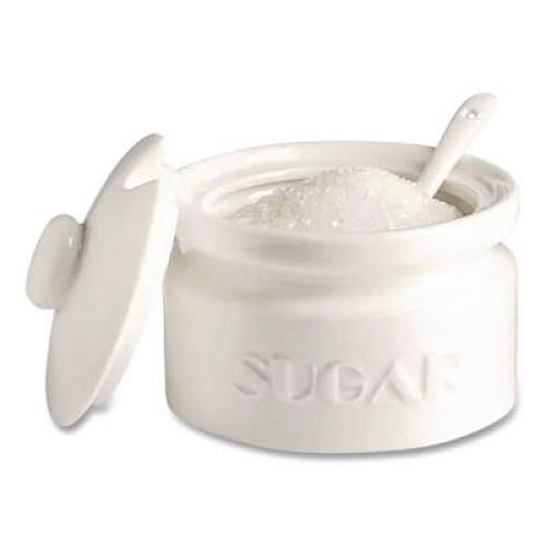 Office Snax Sugar Canister, 20 oz Reclosable Canister, 24/Carton (00019CT)