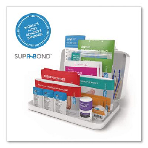 SUREFILL 10 Series First Aid Kit, 72 Pieces, Metal Case (AK10T)