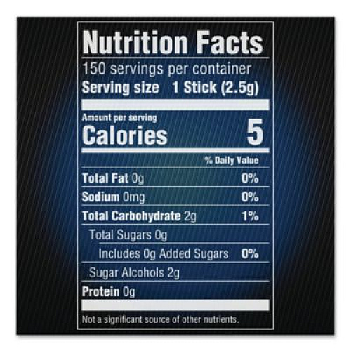 Wrigley's 5 Gum, Peppermint Cobalt, 15 Sticks/Pack, 10 Packs/Carton (22002640)