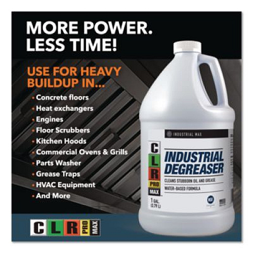 CLR PRO MAX Industrial Degreaser, 1 gal Jug, 4/Carton (DGR4PROMCT)