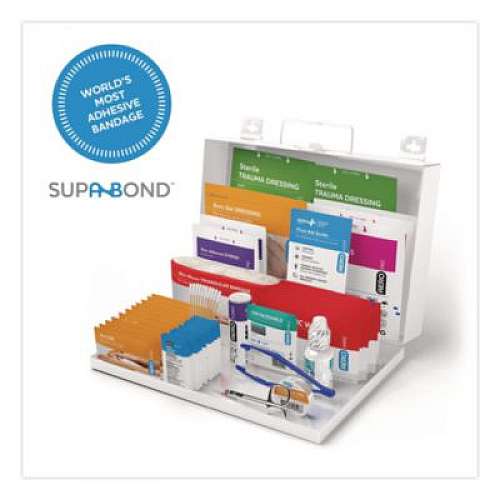 SUREFILL 25 Series All Purpose First Aid Kit, 180 Pieces, Metal Case (AK25T)