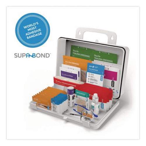 SUREFILL 25 Series All Purpose First Aid Kit, 180 Pieces, Plastic Case (AK25W)