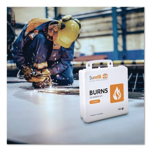 SUREFILL 50 Series Burn Kit, 76 Pieces, Plastic Case (AKB50W)