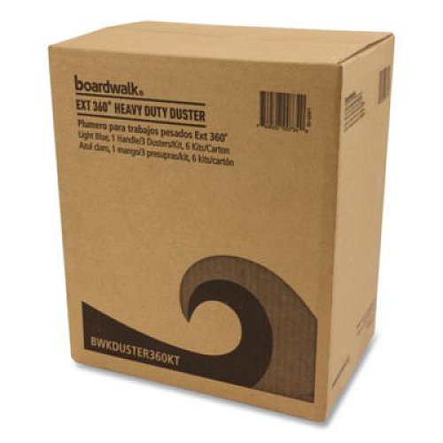 Boardwalk Extension 360 HD Duster Kit, 18" to 36", (1) Handle and (3) Dusters/Kit, 6 Kits/Carton (DUSTER360KT)