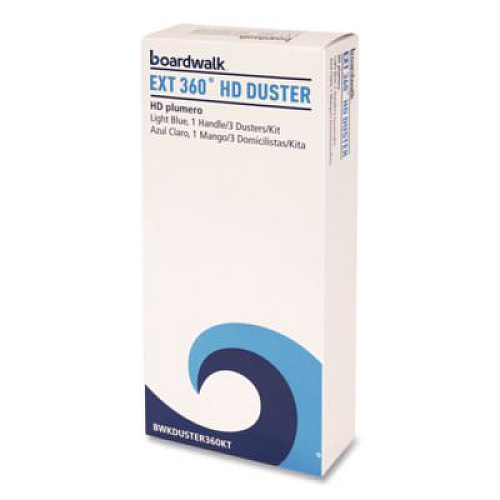 Boardwalk Extension 360 HD Duster Kit, 18" to 36", (1) Handle and (3) Dusters/Kit, 6 Kits/Carton (DUSTER360KT)