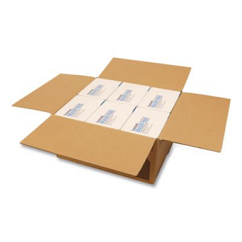 Boardwalk Eraser Pads, 2.5 x 4.5, 1" Thick, White, 6 Pads/Pack, 6 Packs/Carton
