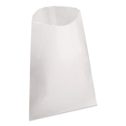 Ross & Wallace Paper Products Grocery Bag, 30# Size, 30# Basis Weight, 7.5" x 10.5", White, 500/Box (GW1500)