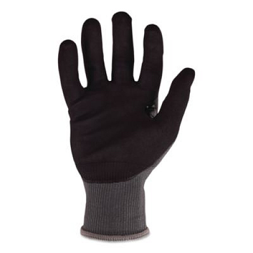 ergodyne ProFlex 7043 ANSI A4 Nitrile Coated CR Gloves, EN388: 4X42D, 10" Long, XX-Small (5), Gray, Pair (10520)