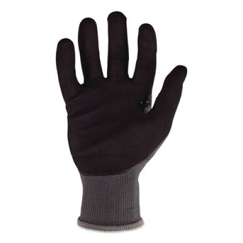 ergodyne ProFlex 7043 ANSI A4 Nitrile Coated CR Gloves, EN388: 4X42D, 10" Long, X-Small (6), Gray, Pair (10521)
