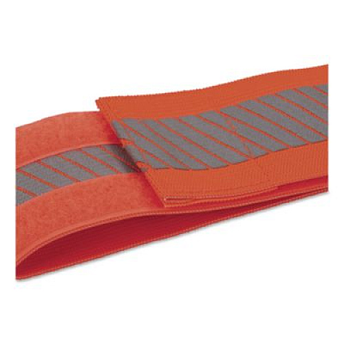 ergodyne GloWear 8100 Hi-Vis Arm/Leg Band with Hook and Loop, Small/Medium, Orange, 2/Pack (29021)