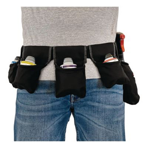 SC Johnson Professional TruShot 2.0 Belt, 43" to 44" Waist x 46" Long, Nylon Belt, Hook-and-Loop Fastener, Black (TSBELT)