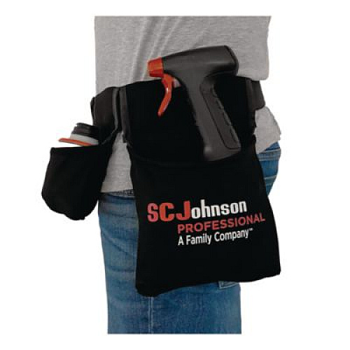 SC Johnson Professional TruShot 2.0 Belt, 43" to 44" Waist x 46" Long, Nylon Belt, Hook-and-Loop Fastener, Black (TSBELT)