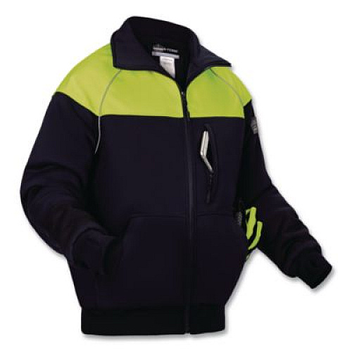 ergodyne N-Ferno 6474 Insulated Cooler Jacket, 5X-Large, Navy (41299)