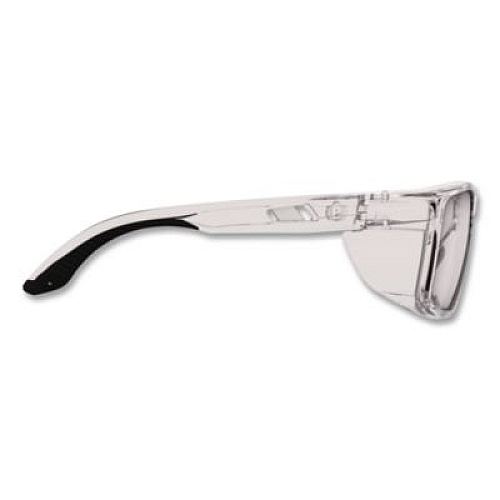 ergodyne Skullerz SIXTEN Anti-Scratch Enhanced Anti-Fog Safety Glasses with Side Shields, Clear Full Frame, Clear Dual Lens (58210)