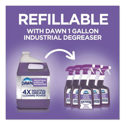 Dawn Professional Industrial Surface Degreaser, 32 oz. Spray Bottle, 6/Carton (75324)