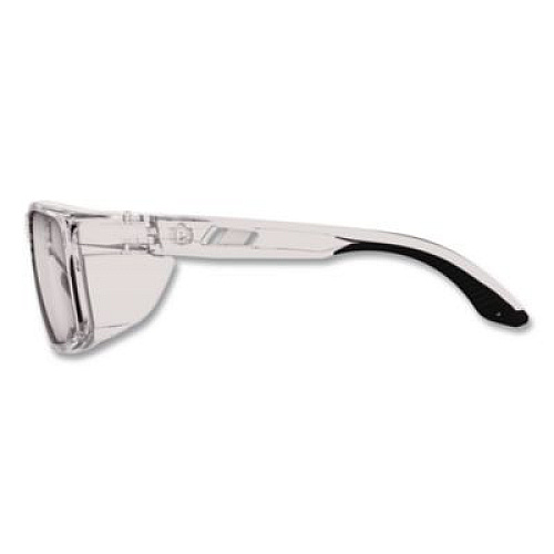 ergodyne Skullerz SIXTEN Anti-Scratch Enhanced Anti-Fog Safety Glasses with Side Shields, Clear Full Frame, Clear Dual Lens (58210)