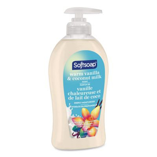 Softsoap Liquid Hand Soap Pumps, Vanilla and Coconut, 11.25 oz, 6/Carton (US07059ACT)