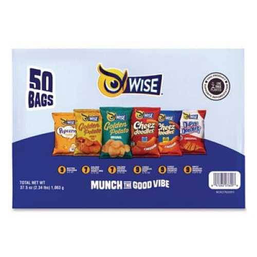 Wise Grab and Snack Variety Pack, Assorted Flavors, 50/Pack (22002063)