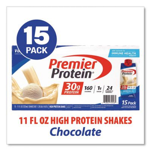 Premier Protein Vanilla Shake, 11 oz Bottle, 15/Carton (22002614)