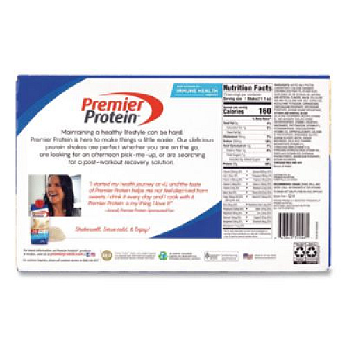Premier Protein Vanilla Shake, 11 oz Bottle, 15/Carton (22002614)