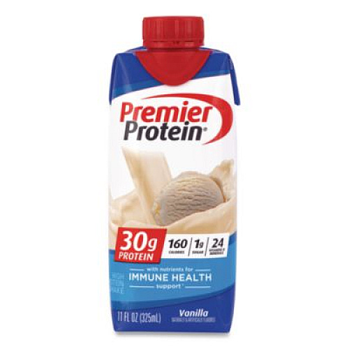 Premier Protein Vanilla Shake, 11 oz Bottle, 15/Carton (22002614)