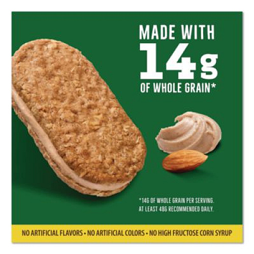 Nature Valley Biscuits, Cinnamon with Almond Butter, 1.35 oz Pouch, 30/Carton (22001046)