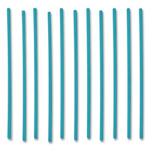 phade Marine Biodegradable Stir Straws, 5", PHA, Ocean Blue, 1000/Box, 6 Boxes/Carton (511170)