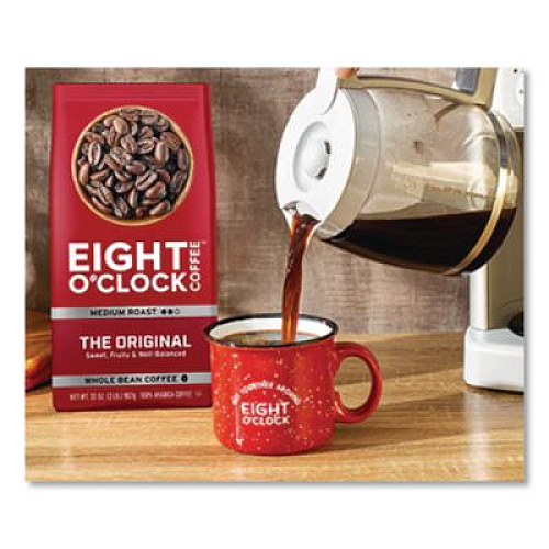Eight O'Clock Regular Ground Coffee Fraction Packs, Original, 2 oz, 42/Carton (320840)