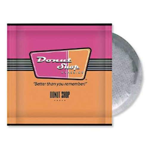 National Coffee Roasters Donut Shop Coffee Pods, Dark Roast, 15/Box (8599961590)