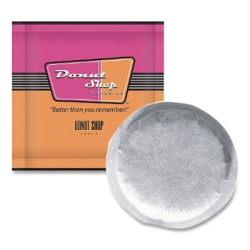 National Coffee Roasters Donut Shop Coffee Pods, Dark Roast, 15/Box (8599961590)