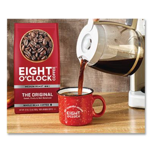 Eight O'Clock Original Ground Coffee Fraction Packs, 1.5 oz, 42/Carton (320820)