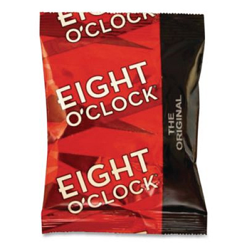 Eight O'Clock Regular Ground Coffee Fraction Packs, Original, 2 oz, 42/Carton (320840)