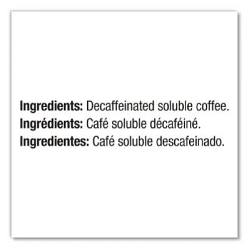 Nescaf Bulk Decaf Ground Coffee, Arabica, 8.81 oz Bag, 4/Carton (72091CT)