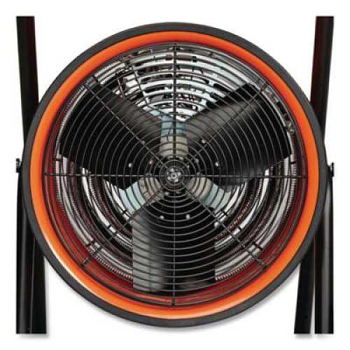 Global Industrial Portable Salamander Heater with Adjustable Thermostat, 30,000 W, 22 x 28 x 38.5, Orange (653674)