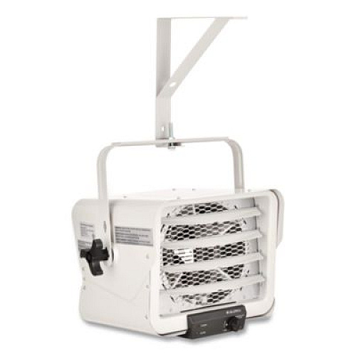 Global Industrial Unit Heater, Horizontal Downflow, Multi-Watt, 5,000 W, 18.31 x 14.75 x 17.5, Gray (653577)