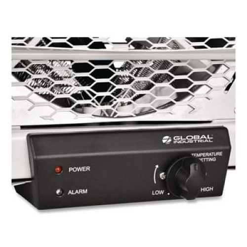Global Industrial Unit Heater, Horizontal Downflow, Multi-Watt, 5,000 W, 18.31 x 14.75 x 17.5, Gray (653577)