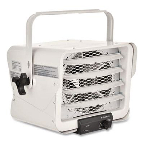 Global Industrial Unit Heater, Horizontal Downflow, Multi-Watt, 5,000 W, 18.31 x 14.75 x 17.5, Gray (653577)