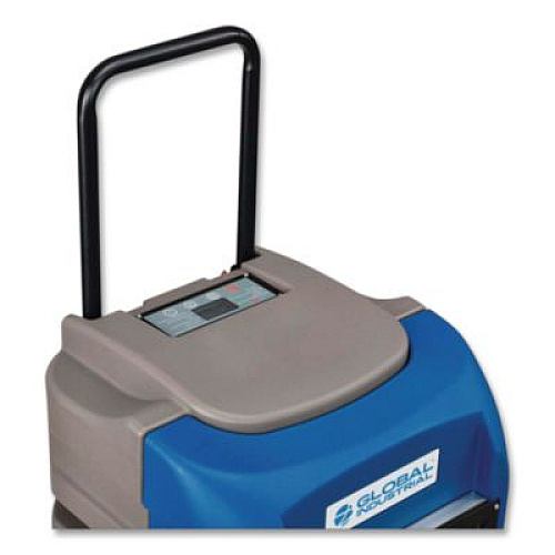 Global Industrial Low Grain Refrigerant Dehumidifier with Pump, 75 pt Tank Capacity, 18 x 20 x 20, Blue (653660)